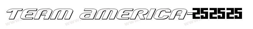 Team America字体转换